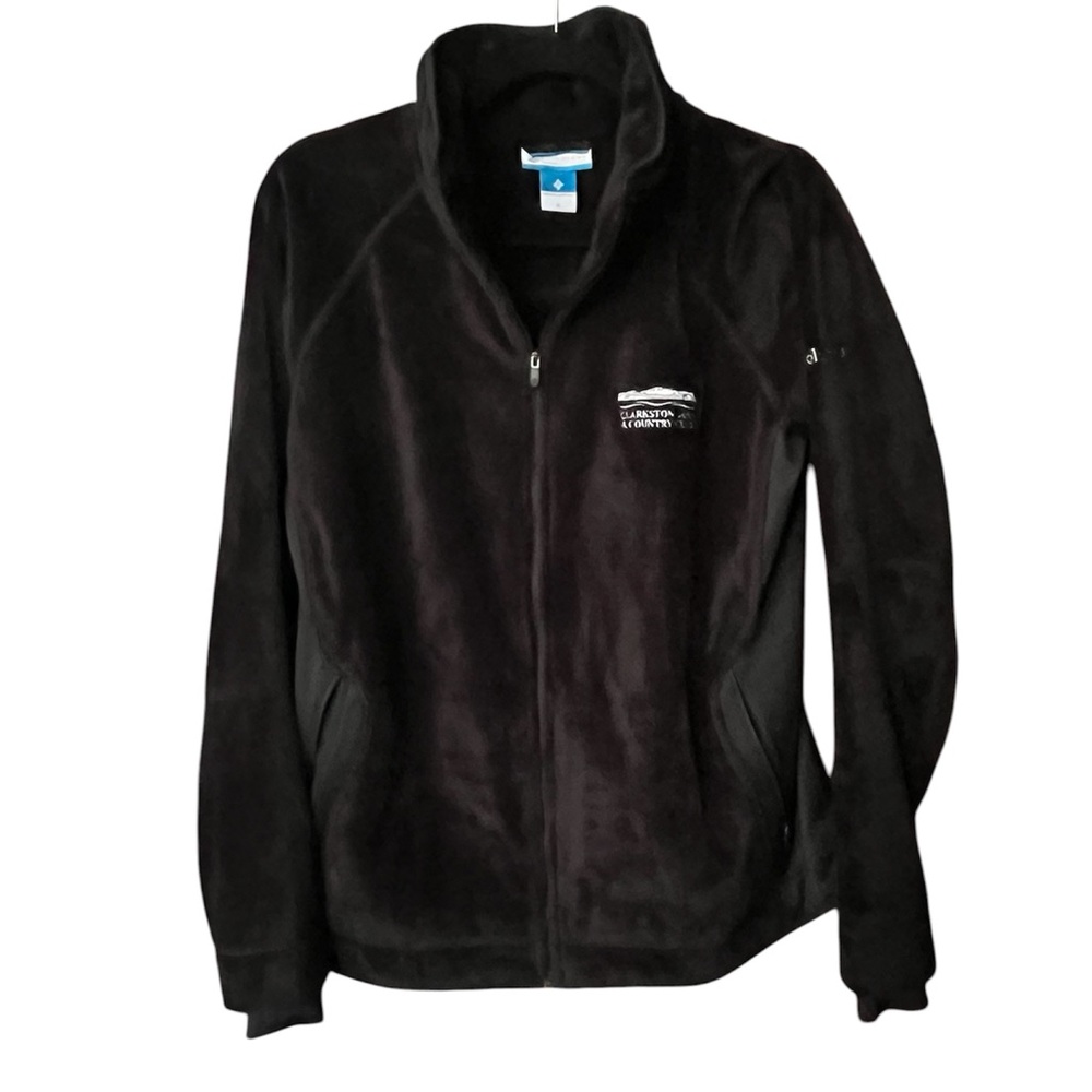 Columbia Black Super Soft Fleece Jacket XL